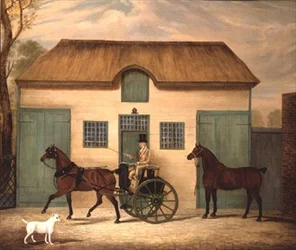 Un gentleman dans son cabriolet