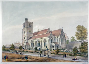 Église de St Mary-at-Lambeth, Londres, 1851
