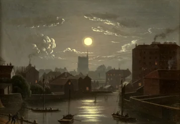 Bristol - Scène au clair de lune