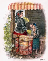 Fille espagnole, 1809