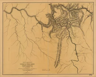 Reconnaissance militaire près de Gauley Bridge, Département de Virginie occidentale, Brig. Genl. W. S. Rosecrans, commandant, du 11 septembre au 15 novembre 1861