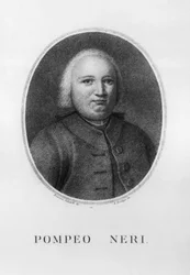 Portrait de Pompeo Neri (1706-1776), juriste et politicien italien