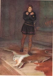 Hamlet complote comment il parlera vicieusement à sa mère, de 