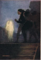 Le père de Hamlet lui apparaît, de 