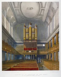 Intérieur, vue vers l