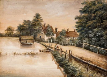 Longmore Pool, Sutton Park, XIXe siècle.