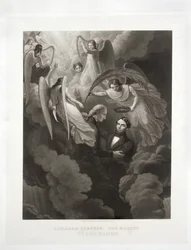 Abraham Lincoln, Le Martyr, Victorieux, gravé par John Sartain (1808-97), c.1866