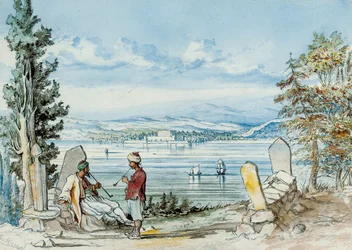 Vue dans les Dardanelles, 1869