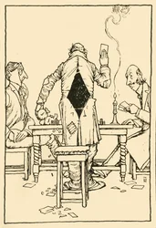 La carte gagnante sur l