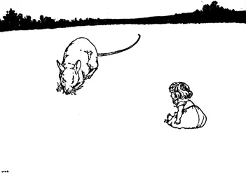 Pauvre petite chose ! Dit la souris des champs, vers 1930