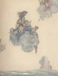 Avec le Reste de Ses Enfants de l