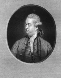 Edward Gibbon, historien britannique du XVIIIe siècle, 1836