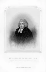 George Campbell, philosophe des Lumières écossaises, 1870