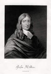 John Milton, poète anglais, 19ème siècle