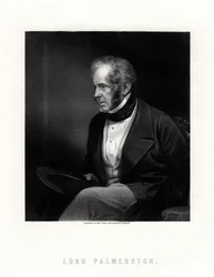 Lord Palmerston, premier ministre britannique, 19ème siècle