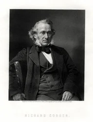 Richard Cobden, fabricant britannique, homme politique radical et libéral, XIXe siècle
