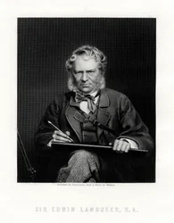 Sir Edwin Henry Landseer 1802-1873, peintre britannique, 19ème siècle