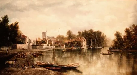 Vue de Twickenham, une paire