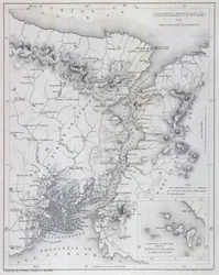 Constantinople et le Bosphore, vers 1850