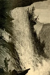 Sous les chutes de Catskill, 1874