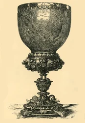 Coupe en agate, 1881