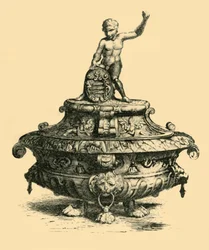Vase en bronze, 16e siècle, 1881