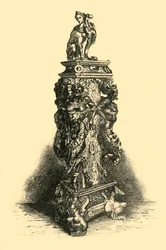Coffret à couverts, 1881