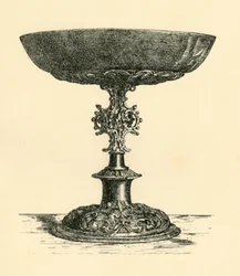 Tazza en argent, début du 17ème siècle, 1881