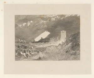Entrée du port de Fowey, Cornouailles