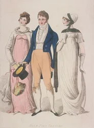 Robes à moitié pleines, vers 1810