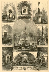 Fontaines à Philadelphie, 1874