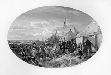 La première légation des Indes orientales aux Pays-Bas, 1602, vers 1870
