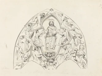 Jugement dernier, cathédrale de Lincoln