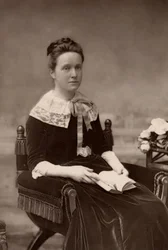 Millicent Fawcett (née Garrett - 1947-1929) féministe anglaise, leader du mouvement pour le suffrage des femmes pendant 50 ans. Sœur de la pionnière médecin Elizabeth Garrett Anderson; épouse de Henry Fawcett, le politicien radical aveugle