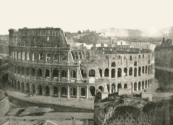 Le Colisée, Rome, Italie, 1895