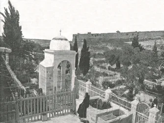 Le Jardin de Gethsémani, Jérusalem, Palestine, 1895