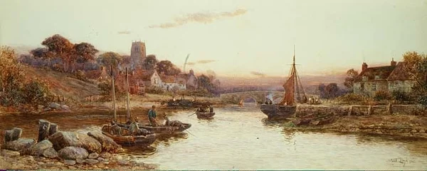 Wootton depuis la rivière