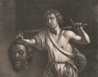 David avec la tête de Goliath
