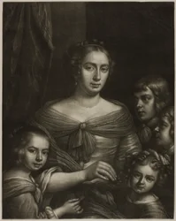 La femme et les enfants de l