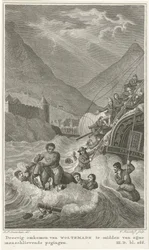 Mort de Woltemade au Cap de Bonne-Espérance, 1773