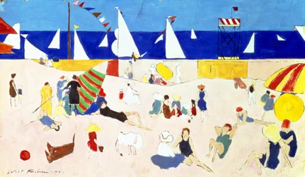 À la plage