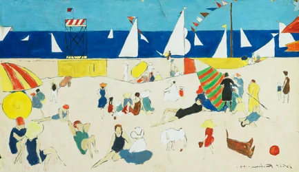 À la plage