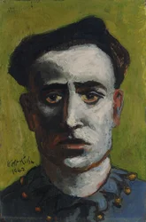 Clown avec béret