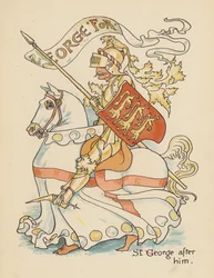 Illustration pour Legends for Lionel par Walter Crane