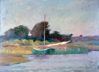 Bateau solitaire, vers 1868-1917