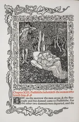 Chapitre XIII. Hallblithe contemple la femme qui l