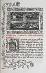 Chapitre XIV. Hallblithe parle à nouveau au roi. Figure d