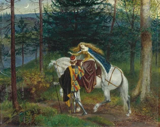 Illustration pour La Belle Dame sans Merci de John Keats, 1865