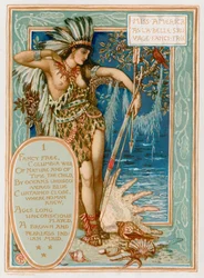 Miss America en tant que La Belle Sauvage Fancy Free