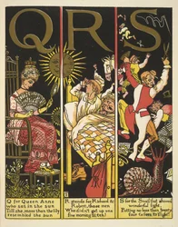 QRS- Q pour la reine Anne; R pour Richard et Robert; et S pour l